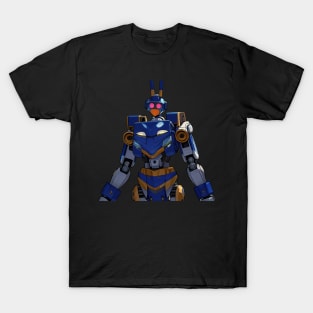 Vintage Retro Futuristic Robot T-Shirt